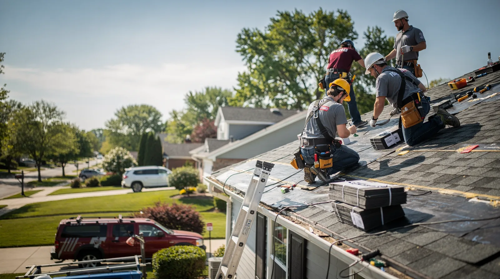 Roof Repair in Washington, IL around you